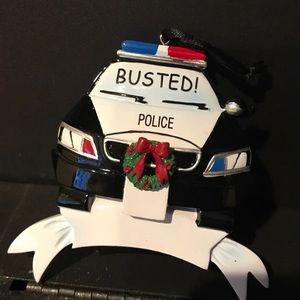 Police Officer Christmas Ornament